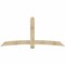Ekena Millwork Bellingham Rough Sawn Timber Gable Bracket, Douglas Fir, 96"W x 44"H x 4"D x 6"F, 11/12 Pitch GBW096X44X0406BEL00RDF - alternate 1